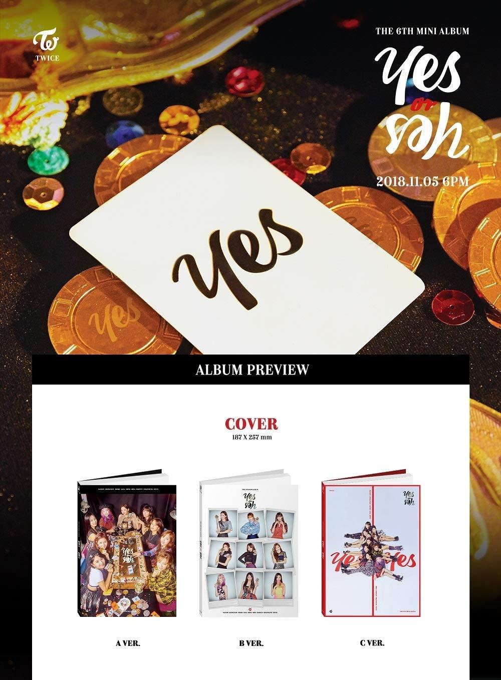 TWICE - YES or YES - 6th Mini Album