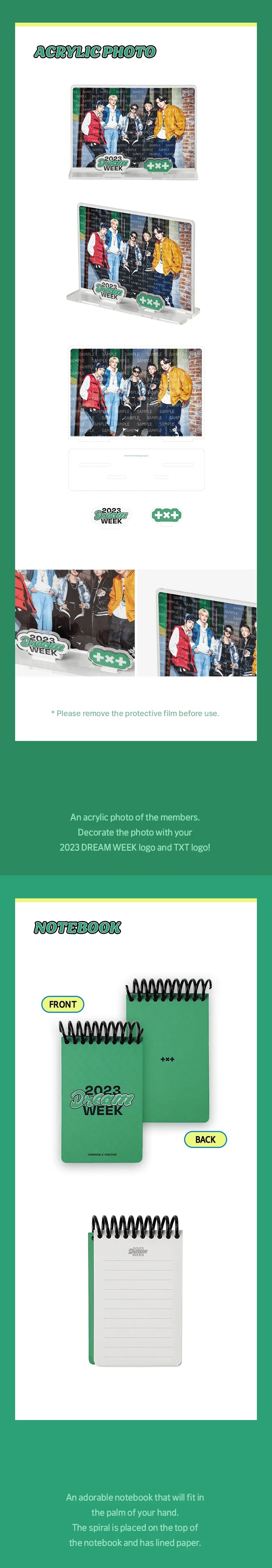 TXT - 2023 DREAM WEEK KIT Nolae Kpop