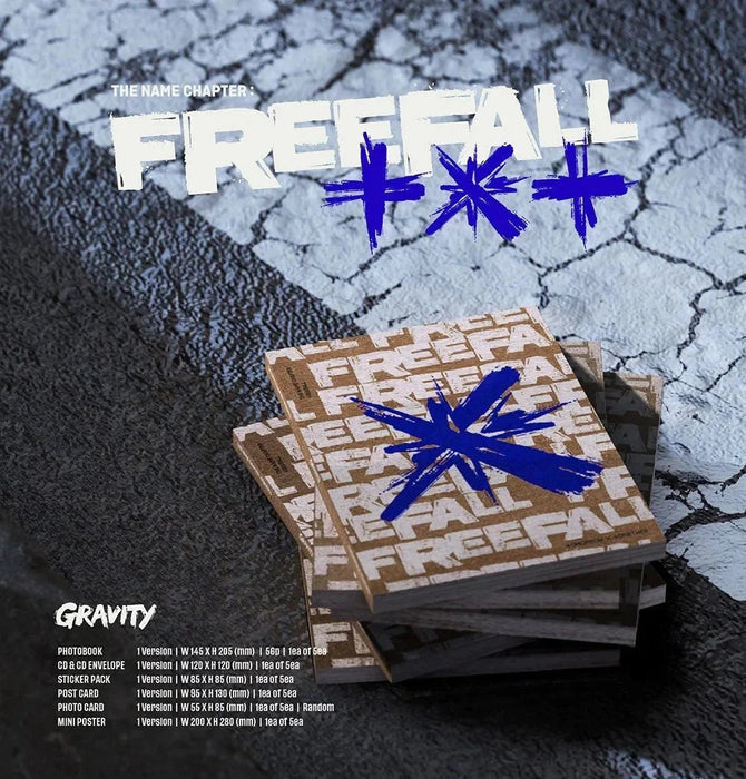 TXT - THE NAME CHAPTER : FREEFALL (GRAVITY VER.) LUCKY DRAW Nolae Kpop