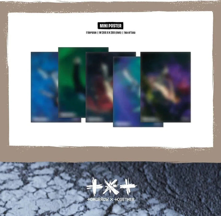 TXT - THE NAME CHAPTER : FREEFALL (GRAVITY VER.) SET + Weverse Gift Nolae Kpop