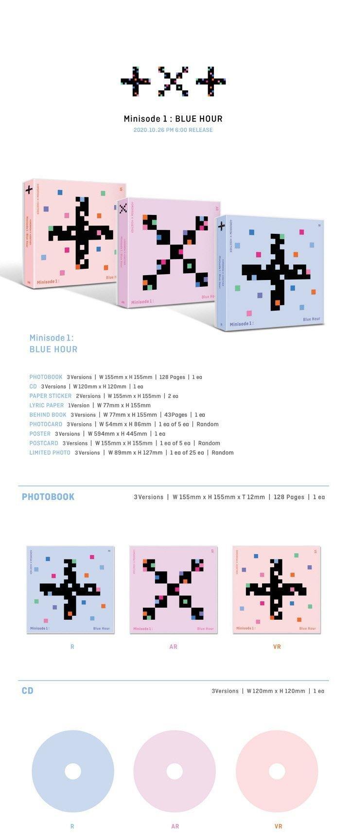 TXT Tomorrow x Together - Album [minisode1 : Blue Hour]