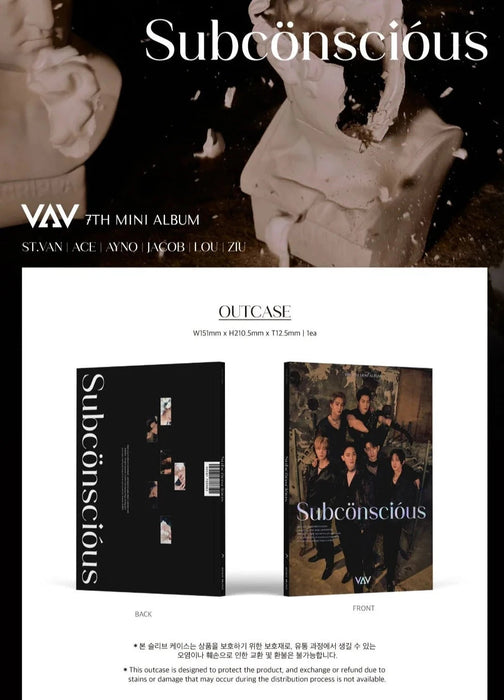 VAV - SUBCONSCIOUS (7TH MINI ALBUM) Nolae Kpop