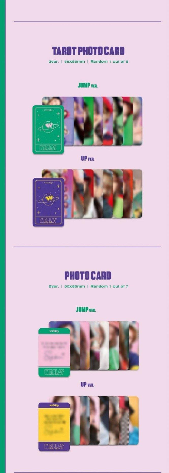 WEEEKLY - WE PLAY (3RD MINI ALBUM) – Pre-Order