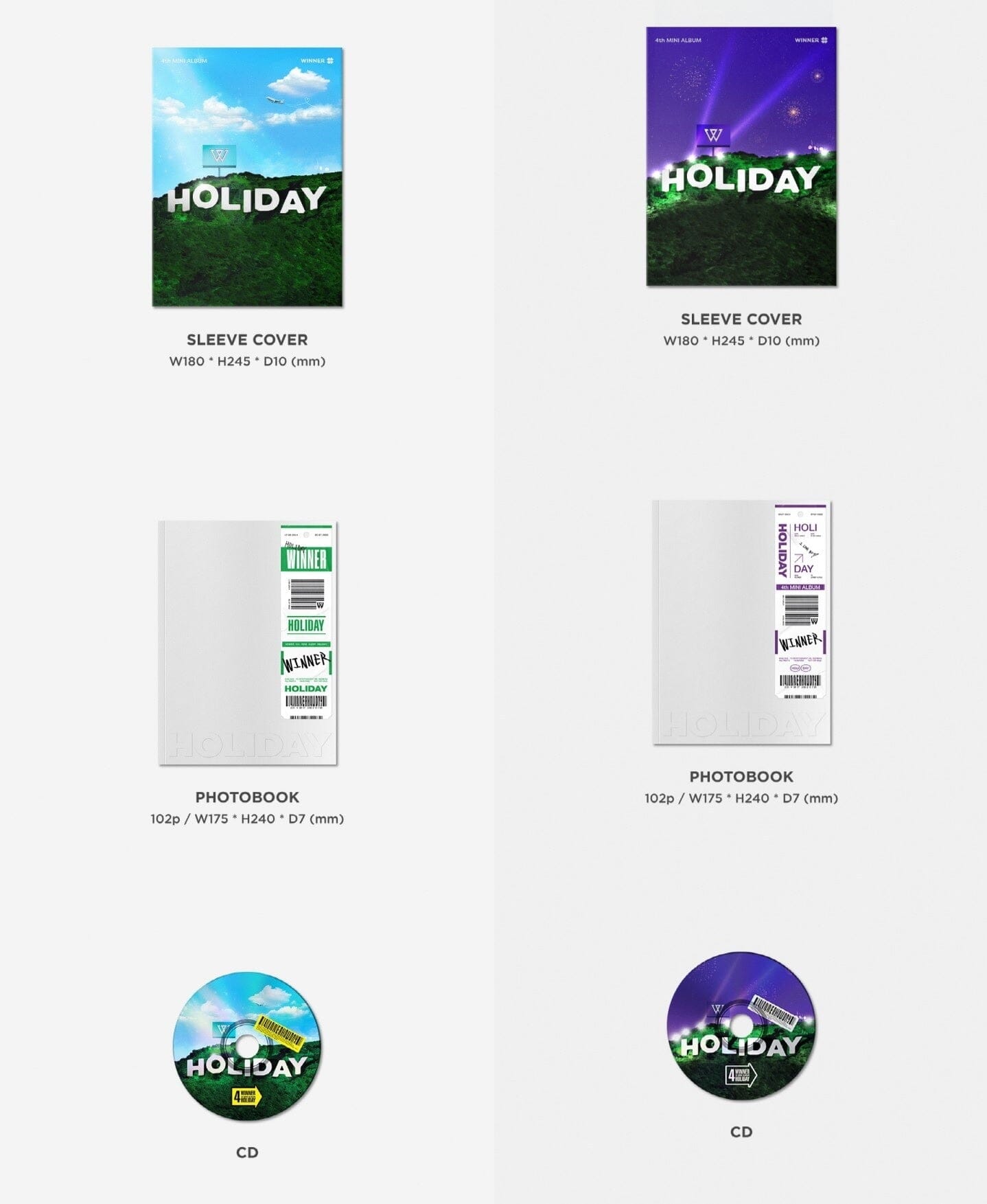 WINNER - [HOLIDAY] PHOTOBOOK Ver. Nolae Kpop