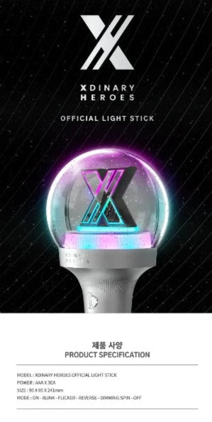 XDINARY HEROES - OFFICIAL LIGHT STICK Nolae Kpop